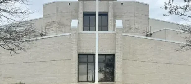 Erie First Christian Academy After Being Pressure Washed by GrimeBusters.